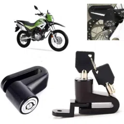 Auto Pearl Steel Black Heavy Duty Anti-Theft Disc Brake Lock for Impulse, Lock_245-picture-16