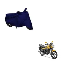 Kozdiko Matty Black Bike Body Cover for Hero Passion X Pro, koz_82015-picture-30