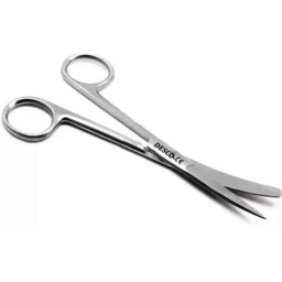 Desco 6 inch Stainless Steel Curved Blunt Sharp Dressing Scissor, SISS 302-image-33