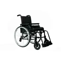 Forza Freedom-4000 SP 125kg 19 inch Steel Fixed Backrest Lightweight Foldable Wheelchair with PU Castor image 5