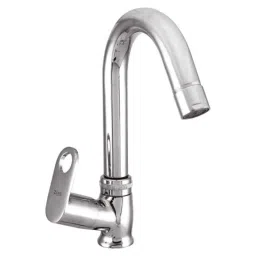 Zoie Orneo Brass Silver Chrome Finish Kitchen Sink Tap with Swivel Spout, Z31013-picture-16