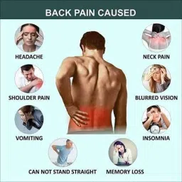 Kudize Lumbar Sacral Double Elastic Beige Back Support Brace, Size: XXXL image 3