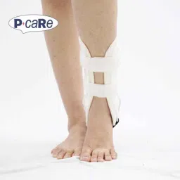 p care P+caRe White &a; Grey Ankle Stirrup Brace, Size: Universal image 4