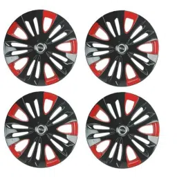 Hotwheelz 4 Pcs 12 inch Black &a; Red Wheel Cover Set for Maruti Suzuki Alto, HWWC_BEETLE_BR12_ALTO-picture-19