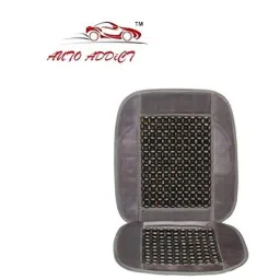 Kozdiko Wooden Beads Car Seat Cushion with Velvet Border for Mitsubishi Lancer image 2