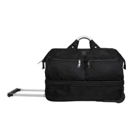Swiss Military DB1 47L Nylon Black Double Decker Travel Duffle Bag-picture-34