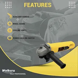 Walkers 800W 4 inch Angle Grinder with 5 Pcs Wheel &a; 5 in 1 Screwdriver, WKCB474 image 4