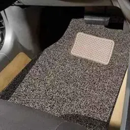 Auto Beast 5 Pcs 18mm PVC Grass Beige Car Floor Mat Set for Maruti Suzuki Baleno New-picture-46