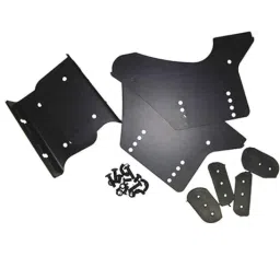 Auto Pearl Plastic &a; Leatherette Black &a; Silver Armrest Console Box for Maruti Suzuki Swift T1 image 3