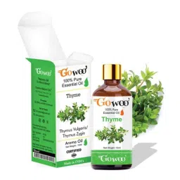 GoWoo 2 Pcs 10ml Natural Thyme Aroma Oil &a; 100ml Fenugreek Carrier Oil Set, GWOC1253-P46+P174 image 2