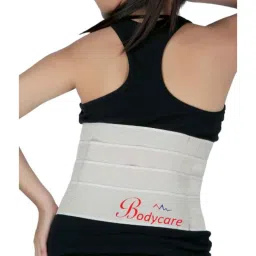 Bodycare Cotton &a; Elastic Beige Fine Abdominal Support, RP-3303, Size: S image 3
