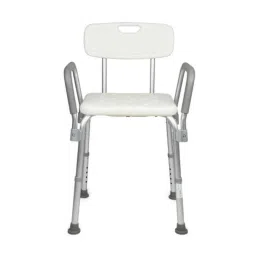 Entros Height Adjustable Shower Chair with Bath Bench Stool, SC6055A image 4