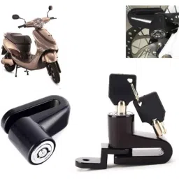 Auto Pearl Steel Heavy Duty Anti Theft Disc Brake Lock for Electric Photon BS6, Lock_224-picture-15