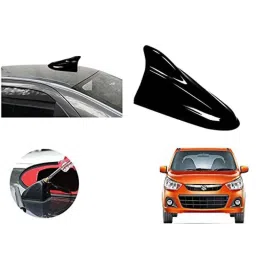 Auto Pearl ABS Black Universal Replacement Shark Fin Car Roof Antenna For Maruti Suzuki Alto K10-picture-30