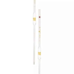 Supertek 40ml Borosilicate Glass 3.3 Class-B Transparent Volumetric Pipette with One Mark, 48.301.0040 (Pack of 10)-picture-34