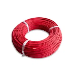 TWC Advance 1.0 Sqmm Red FR PVC Insulated Solid Stranded Flexible Copper Wire, Length: 90m, TWCAD02 image 2