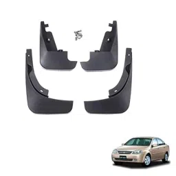 Kozdiko 4 Pcs O.E Type Custom Fit Front &a; Rear Mud Flap Set for Chevrolet Optra-picture-19