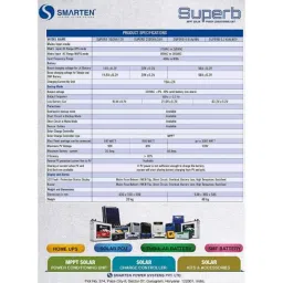Smarten Superb 5250VA 48V Solar PCU with MPPT Charger image 4