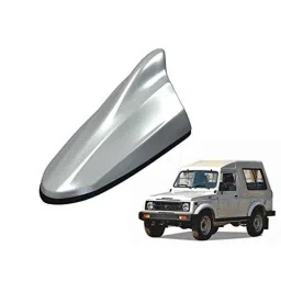 Kozdiko Silver Shark Fin Signal Receiver Antenna for Maruti Gypsy, KOZ_30465-picture-46