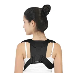 Dr Odin OCB101 34-40 inch Neoprene Elastic Black Clavicle Brace for Upper Back, Size: L-picture-11