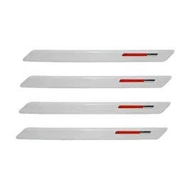 Kozdiko 4 Pcs White &a; Red Designer Car Bumper Protector Set for Honda Accord, KOZ-65588 image 4
