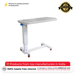 Diya Mild Steel Pneumatic Over Bed Table, WSH-1362 image 2