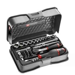 Facom 31 Pcs 1/4 inch Square Drive Socket Set, R.161-5P6-picture-33