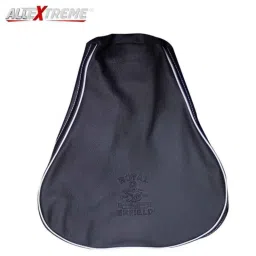 AllExtreme EXPUSC2 Customized PU Leather Front &a; Back Black Anti-Slip Seat Cover &a; Cushion image 2