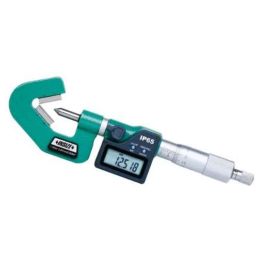 Insize Digital Screw Thread Micrometer without Measuring TIP, Range: .8-1.4 inch/20-35 mm, 3590-353E-picture-11