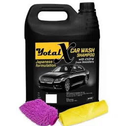 Yotal Extra Car Shampoo 5L With 1 Pc Microfiber Cloth 40 x40Cm &a; 1 Pc Microfiber Cleaning Gloves-picture-16