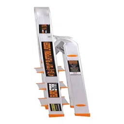 Eurostar 105 Aluminium Silver 4 Steps Ladder with Platform image 5