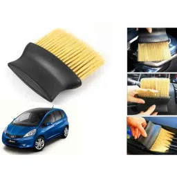 Auto Pearl Nylon Beige Car Dashboard Dust Cleaner Brush for Jazz 2009-2014E-picture-19