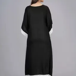 mf hayat Embroidered Rayon Women Kaftan image 2
