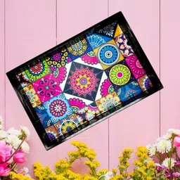 angira handicarft Wooden Serving Tray/Decorative/Multipurpose AHS-TRAYAHS107_1310 Tray-picture-13