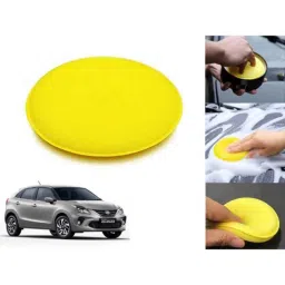 Auto Pearl Polyurethane Beige Washing &a; Waxing Polish Foam Sponge for Glanza-picture-10