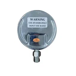Japsin Instrumentation -30 inHg-400 PSI Glycerin Filled Compound Gauge with Dual Scale -1 kg/cm²-28 kg/cm², Connection: 3/8 inch, JI-EPG-204 image 3