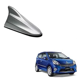 Auto Pearl ABS Silver Universal Replacement Shark Fin Car Roof Antenna For Tata Wego-picture-27