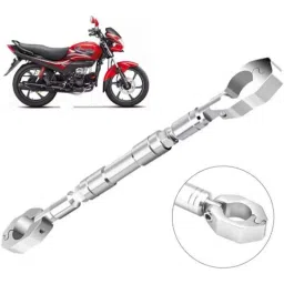 Auto Pearl Aluminium Multicolour Motorcycle Handlebar Middle Rod for Passion_Plus-picture-35