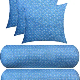 changers Microfibre Bolster Pack of 5 Floral 3 Cushion And 2-picture-24