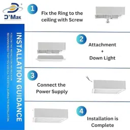 D&s;Mak 22W 3-in-1 Square PC LED Panel Light image 5