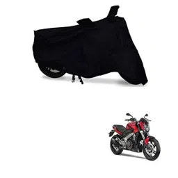 Kozdiko Matty Black Bike Body Cover for Bajaj Pulsar Vs 400, koz_81568-picture-18