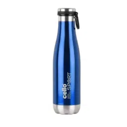Cello One Up 600ml Blue Stainless Steel Vacuum Sports Bottle, 405CSSB0563 (Pack of 2)-picture-25
