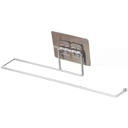 ProHome Stainless Steel Chrome Finish Wall Mounted Paper Towel Rack with Lid-image-14