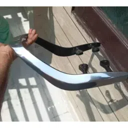 Znee Smart Bike Rear Seat Handle Backrest for Hero Splendor image 5