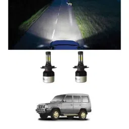 Trigcars 2 Pcs 72W Cool White Night-Eye LED Headlight Bulb for Tata Spacio, 2299NIGHTEYE0268-picture-43