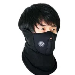 Love4ride Neoprene Mask &a; Fox Elbow Knee Guard Combo for Biker image 2