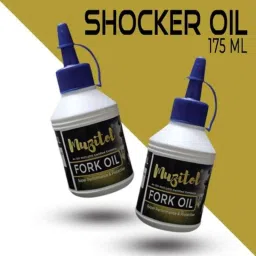 Muzitol 175ml Super Performance &a; Protection Shocker Oil for All Bikes &a; Scooters (Pack of 40) image 2