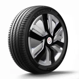 Auto Pearl 4 Pcs 14 inch Polypropylene Black &a; Silver Press Type Car Wheel Cover Set with Retention Ring for All Cars, 14WC_Idtec_Rev_AllCars image 4