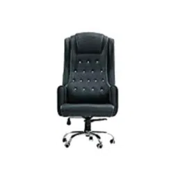 MRC Maharaja Wood Black High Back Revolving Chair image 3