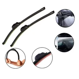 Enexoya 2 Pcs 21 &a; 14 inch Rubber Car Windshield Wiper Blade Set for Maruti Suzuki Celerio 2012-2017 image 3